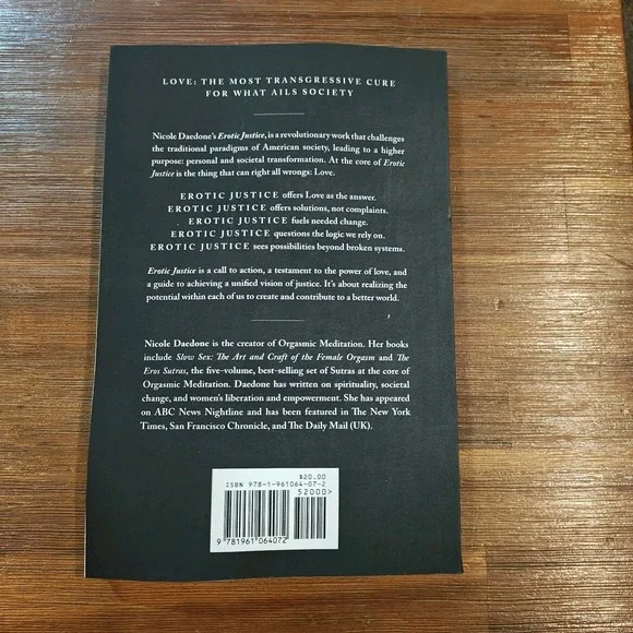 Erotic Justice: Making Social Change from Love by Nicole Daedone 9781961064072 - Picture 2 of 6
